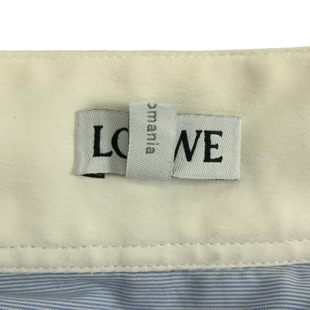 LOEWE / 로에베 | 비브 전환 비대칭 셔츠 | M | 남성