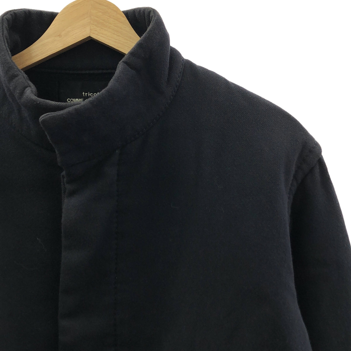 COMME des GARÇONS | 經編布料2010 秋冬 |抽繩高領束口外套 | SHOPBOP S 號 |女性的