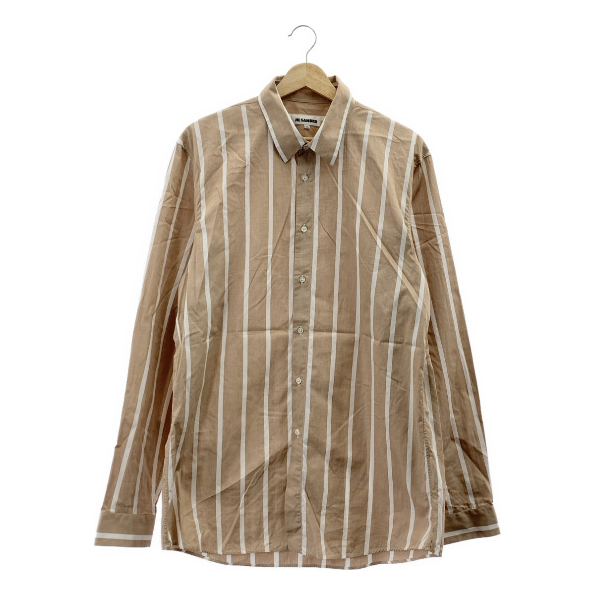 JIL SANDER / ジルサンダー | コットン ストライプ シャツ | 42