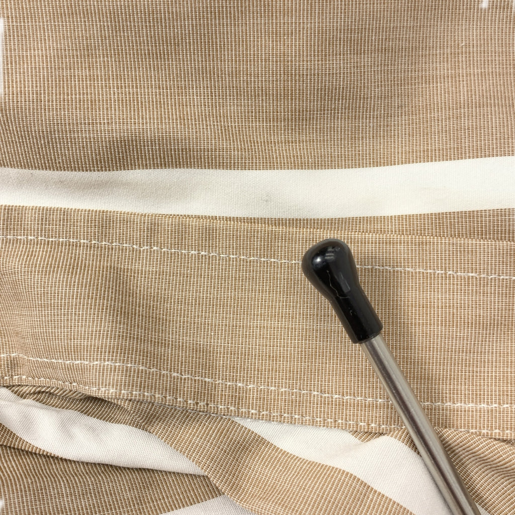 JIL SANDER / 질산더 | 코튼 스트라이프 셔츠 | 42 | 베이지 / 화이트 | 남성