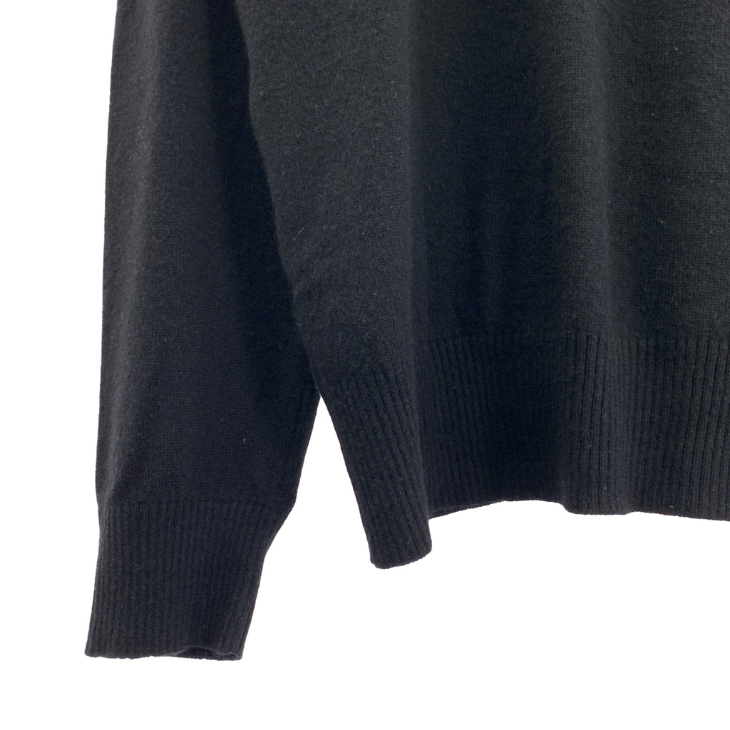 AFFA / エーエフエフエー | スパイダー チェック 切替 シルク混 カシミア ニット | L | メンズ