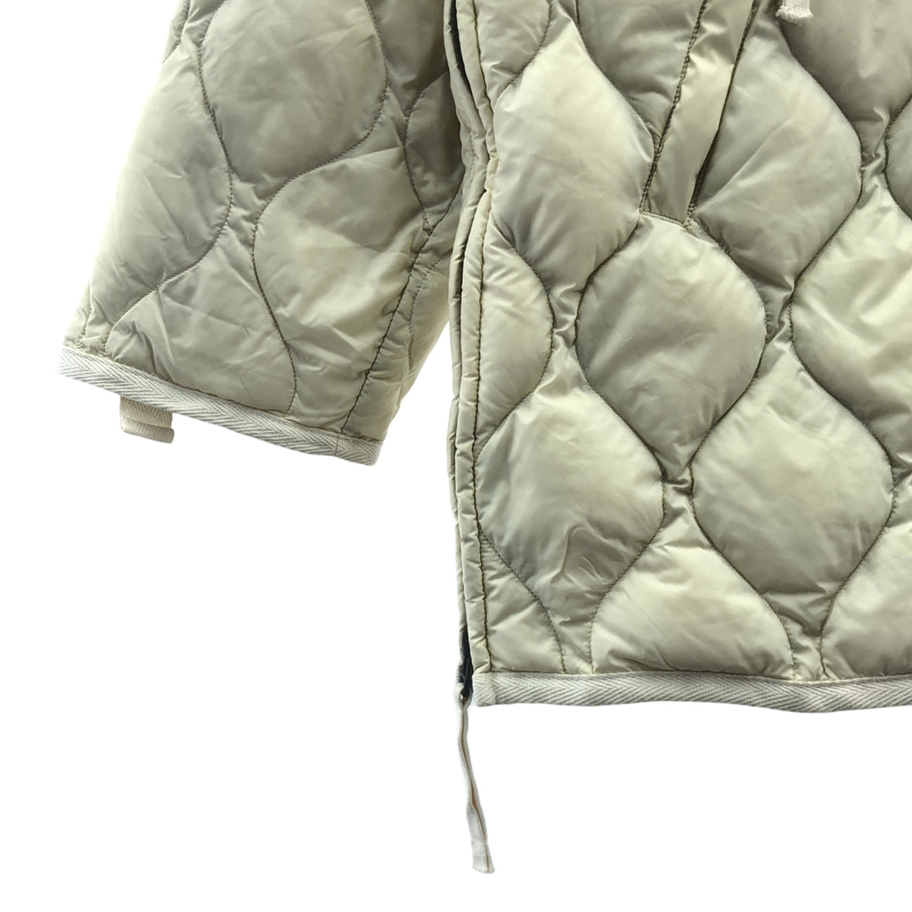TAION | 軍用 M65 Liner W-Zip 羽絨外套 | L | 灰白色 | 女款