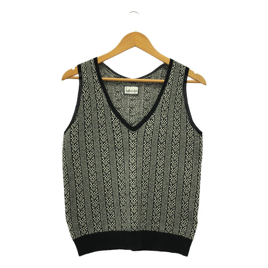 humoresque / ユーモレスク | jacquard vest ジャガード ニット ベスト | F | レディース