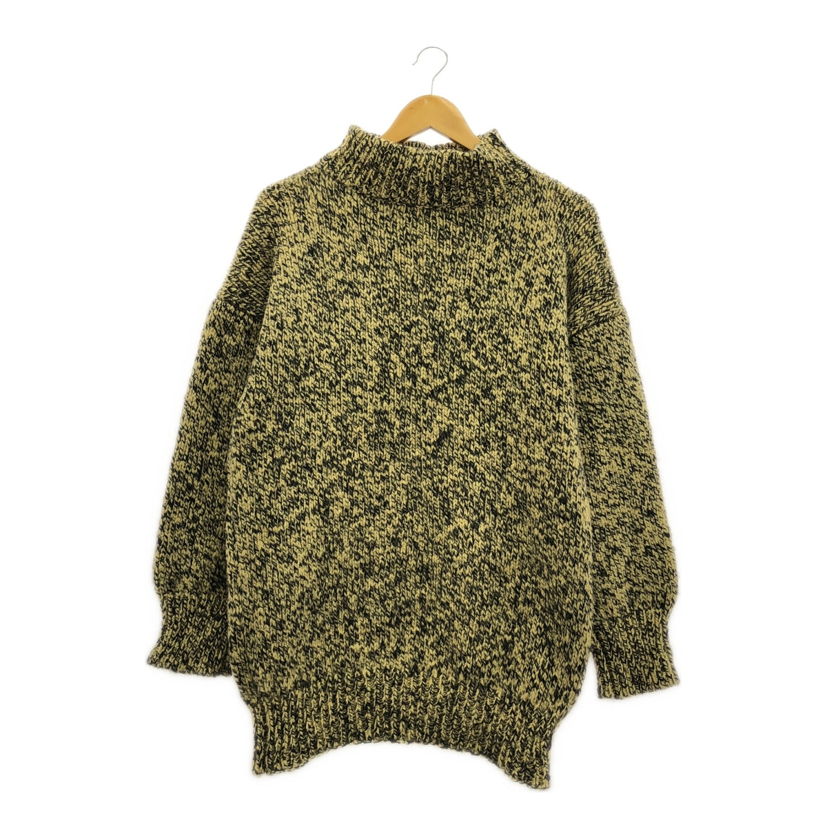 [狀況良好] NOWOS | 瓶頸針織衫 | 棕色/黑色 | 女款