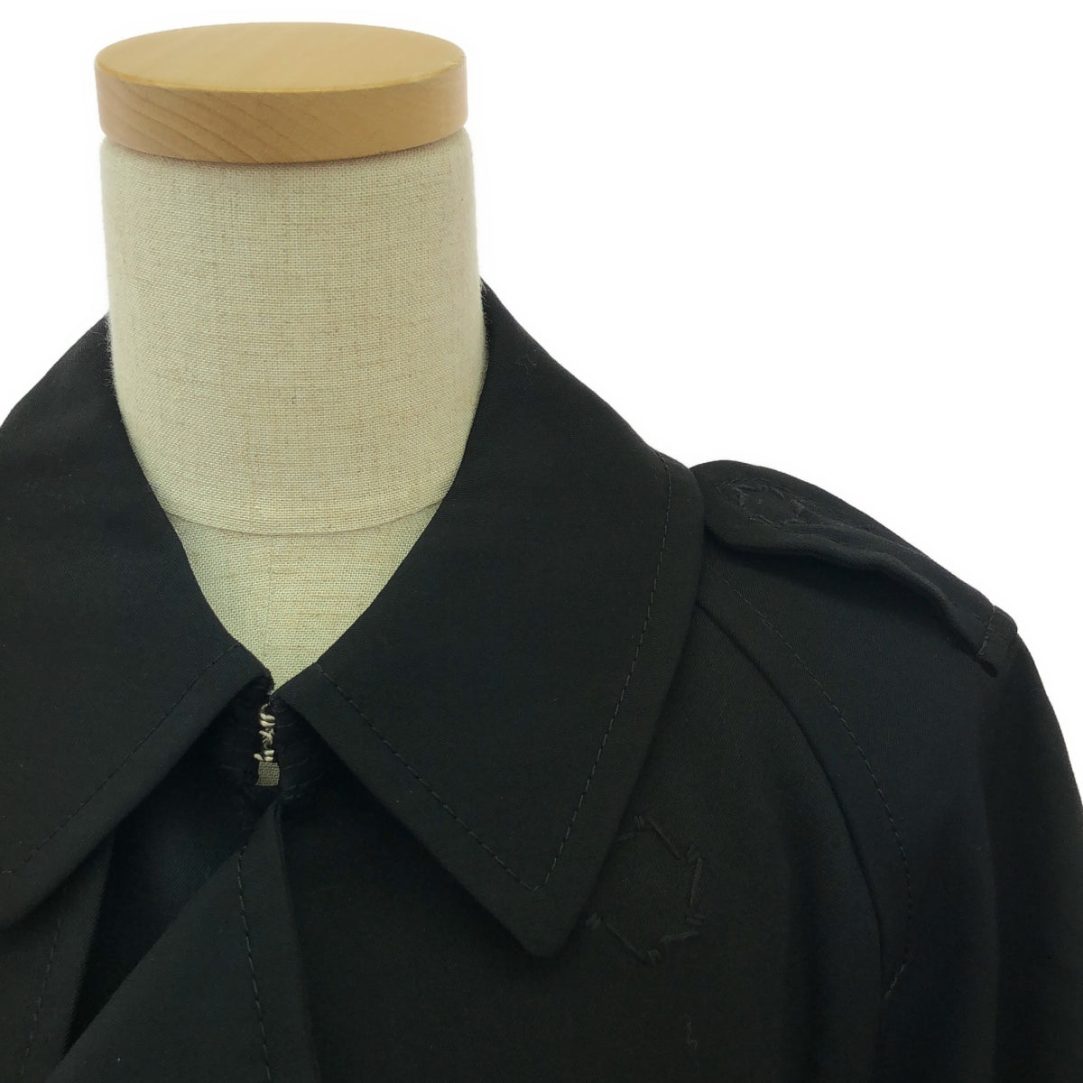 tricot COMME des GARCONS | 2014AW | 羊毛短風衣 | M | 黑色 | 女款