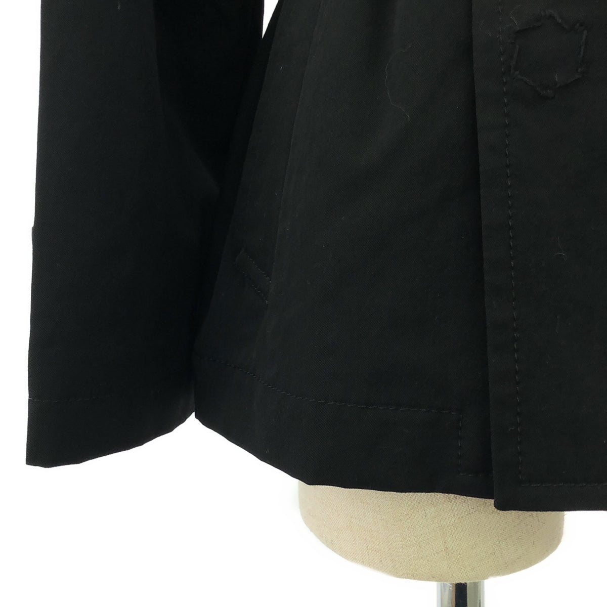 tricot COMME des GARCONS | 2014AW | 羊毛短風衣 | M | 黑色 | 女款