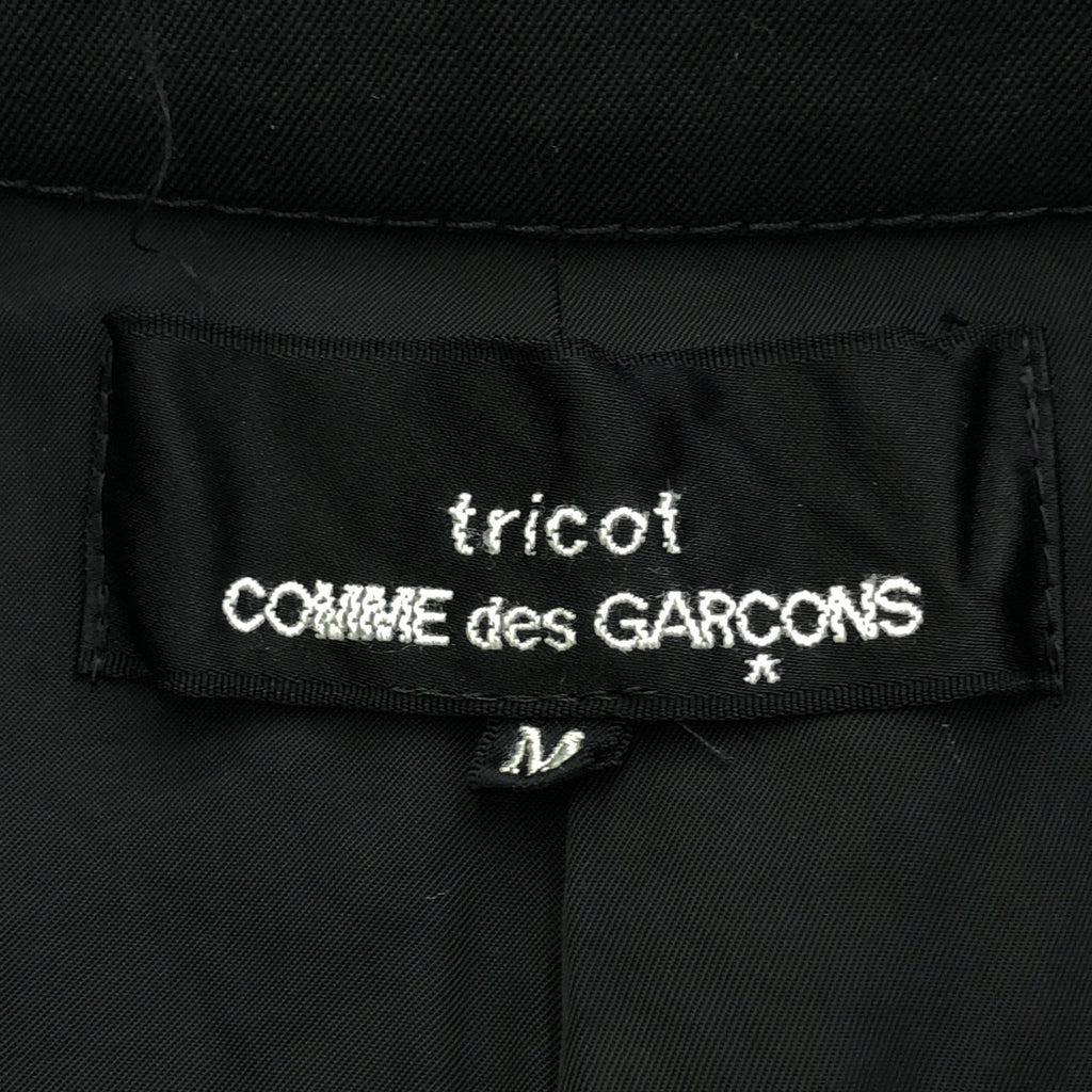tricot COMME des GARCONS | 2014AW | 羊毛短風衣 | M | 黑色 | 女款