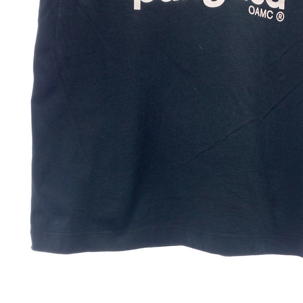 【美品】  OAMC / オーエーエムシー | 2023SS | CELSIAN T SHIRT  セルシアン プリント Tシャツ | S | ブラック | メンズ