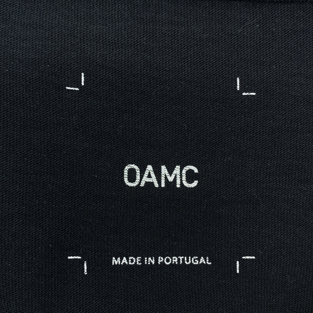 【美品】  OAMC / オーエーエムシー | 2023SS | CELSIAN T SHIRT  セルシアン プリント Tシャツ | S | ブラック | メンズ