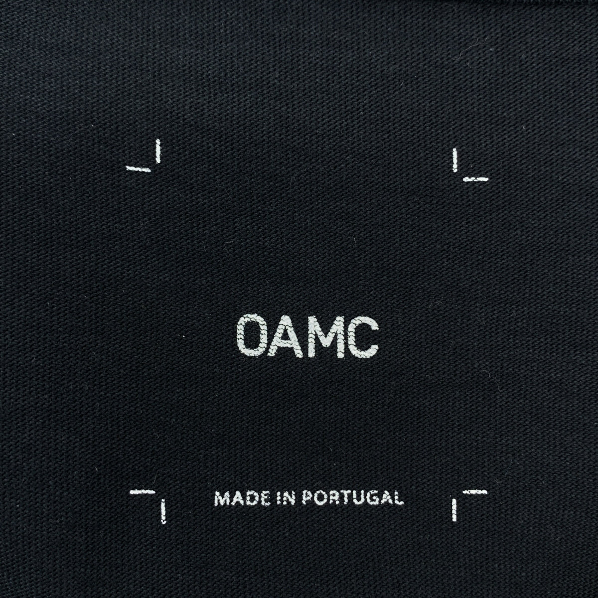 【美品】  OAMC / オーエーエムシー | 2023SS | CELSIAN T SHIRT  セルシアン プリント Tシャツ | S | ブラック | メンズ