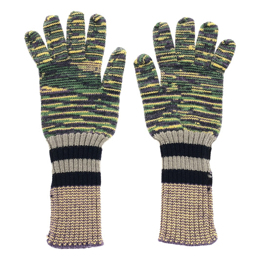 MISSONI | Wool all-over print knit gloves |