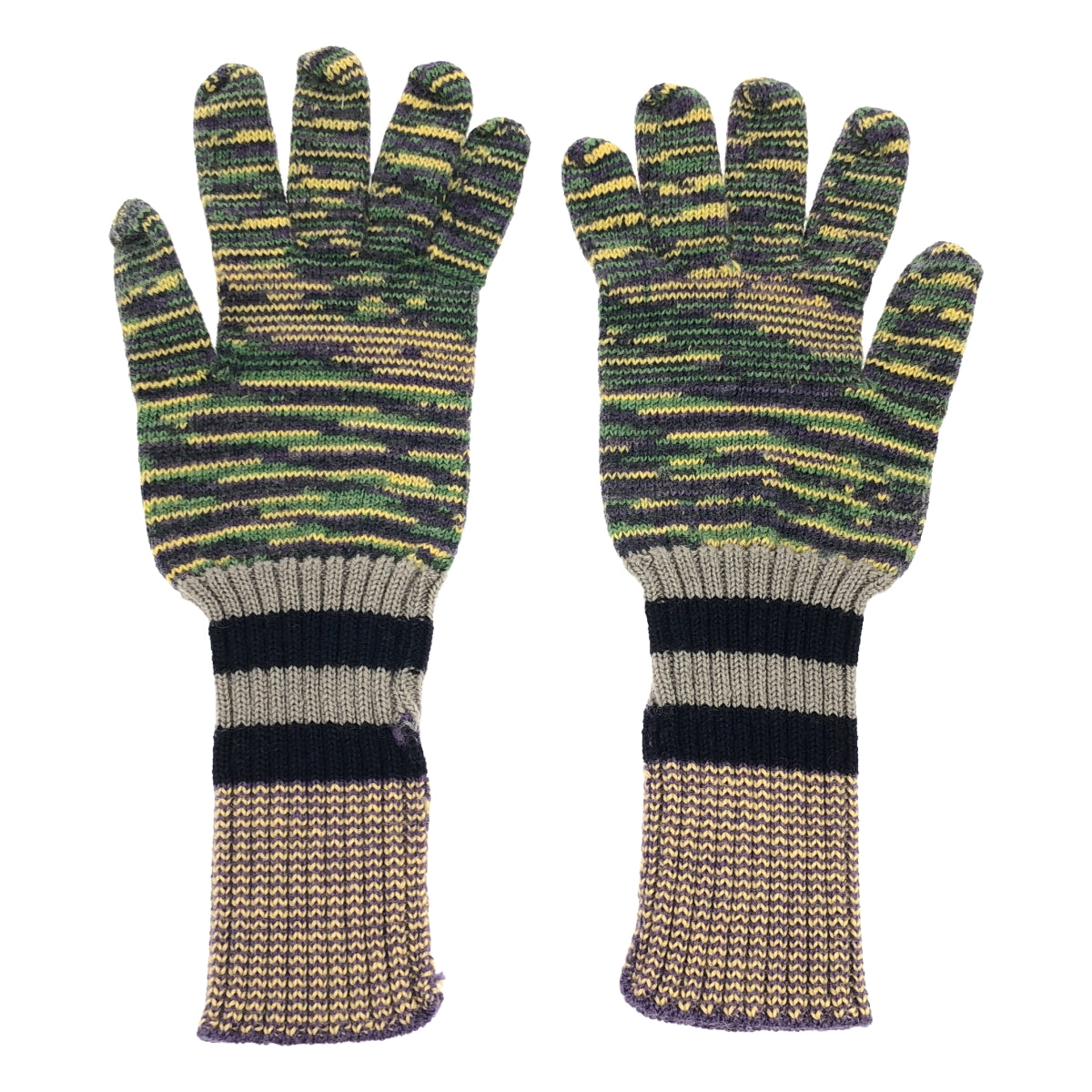 MISSONI | Wool all-over print knit gloves |