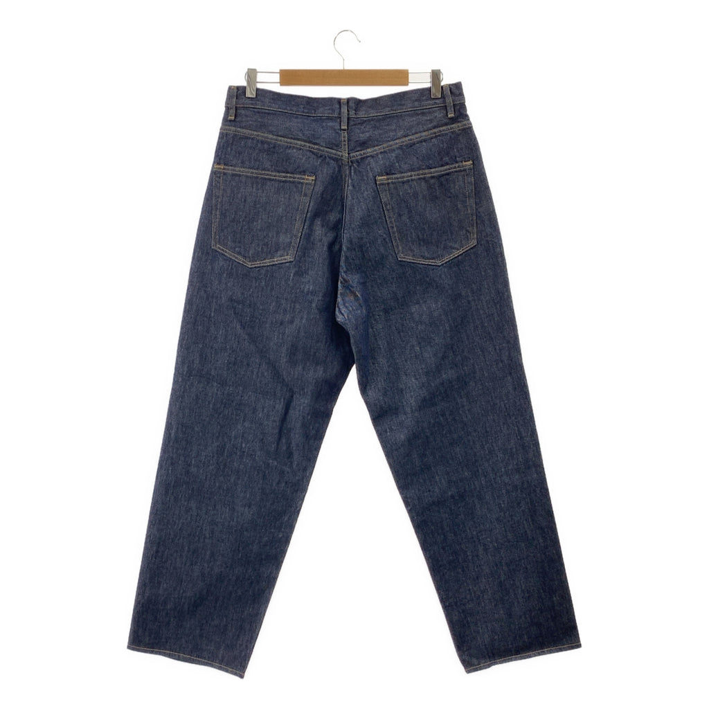 AURALEE / オーラリー | HARD TWIST DENIM WIDE PANTS ハードツイスト ワイド デニムパンツ | 34 | メンズ