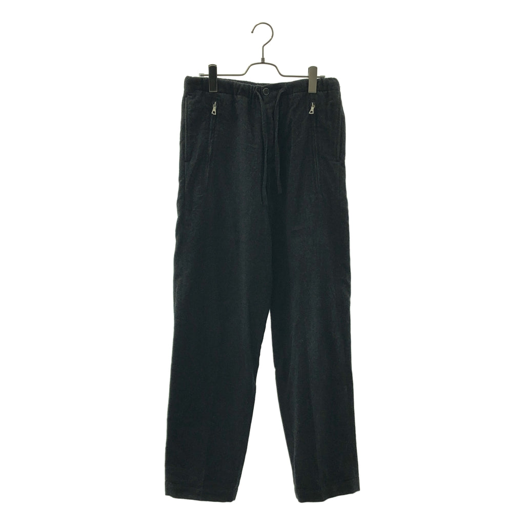 DRIES VAN NOTEN / ドリスヴァンノッテン | ウール ドローストリング スラックス パンツ | 44 | メンズ
