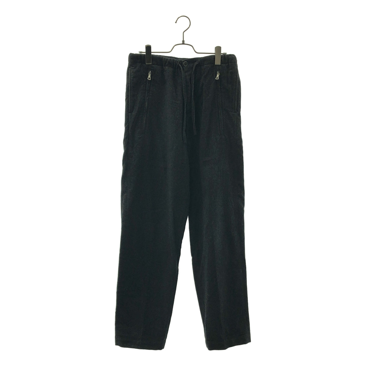 DRIES VAN NOTEN / ドリスヴァンノッテン | ウール ドローストリング スラックス パンツ | 44 | メンズ