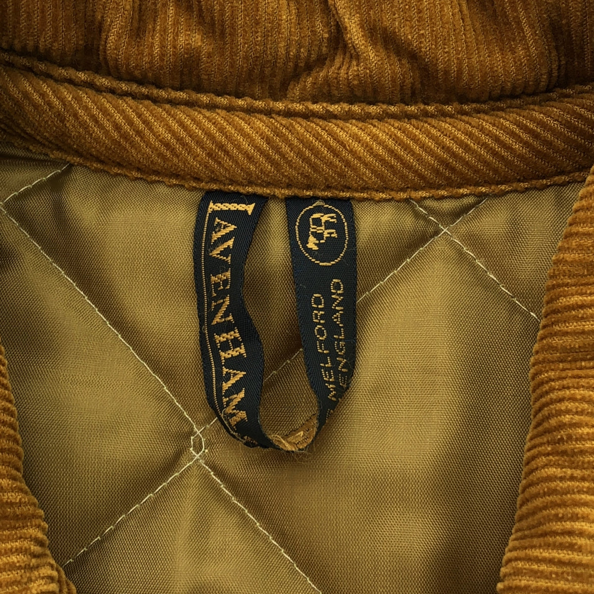 LAVENHAM / 라벤햄 | 코듀로이 전환 퀼팅 재킷 | 36 | 브라운 계열 | 여성