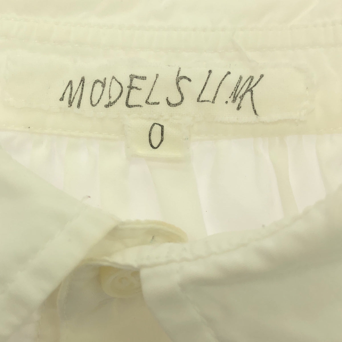 None / | MODEL'S LINK / モデルスリンク シャーリング コットン プルオーバー シャツ | 0 | ホワイト | メンズ