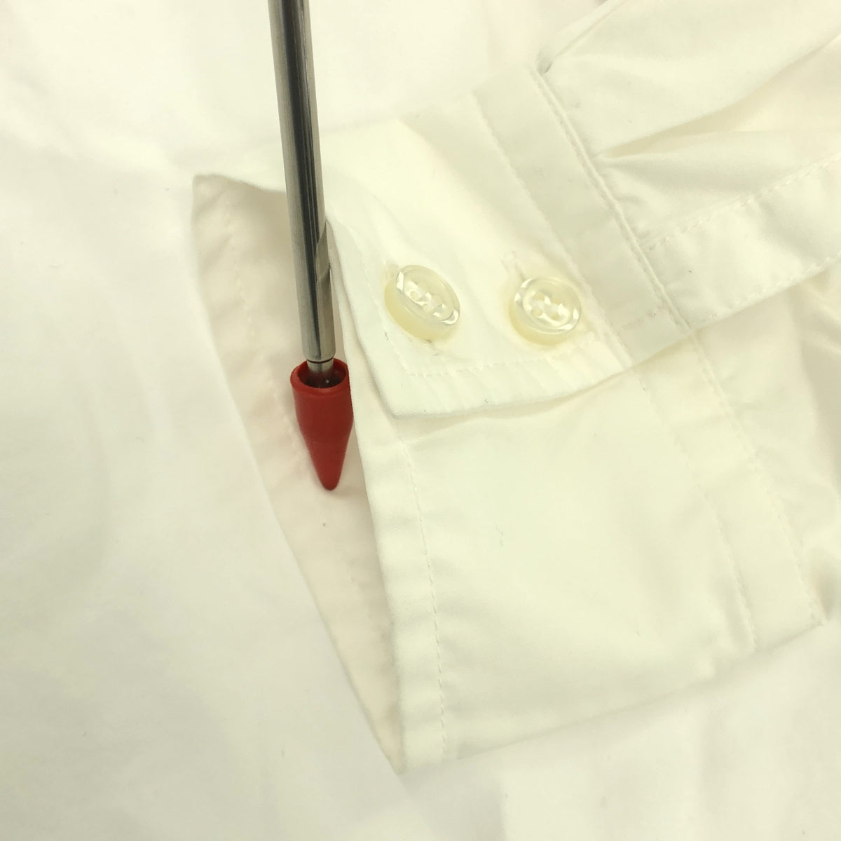 None / | MODEL'S LINK / モデルスリンク シャーリング コットン プルオーバー シャツ | 0 | ホワイト | メンズ