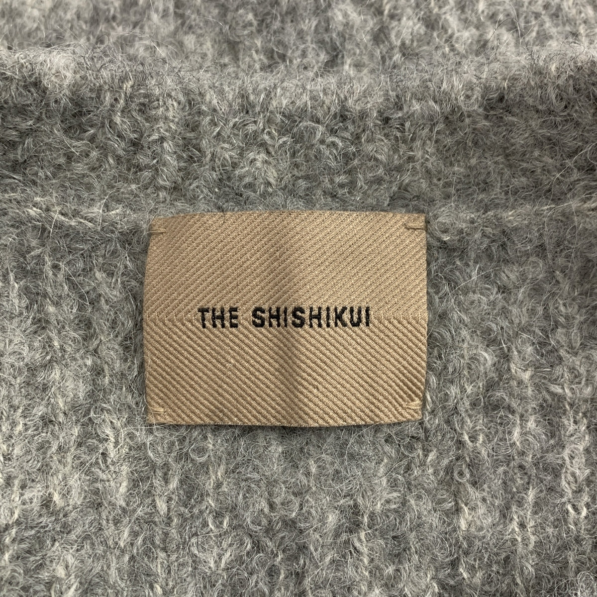 THE SHISHIKUI | ALPACA 65 KNIT 羊駝短版針織衫 | F |