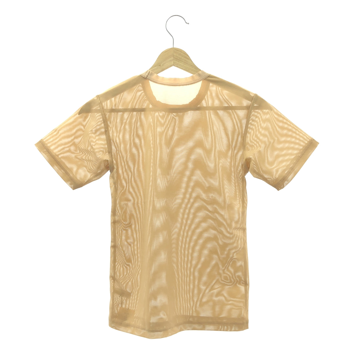 OVERNEATH / オーバーニース | チュール クルーネック Tシャツ カットソー | S | レディース