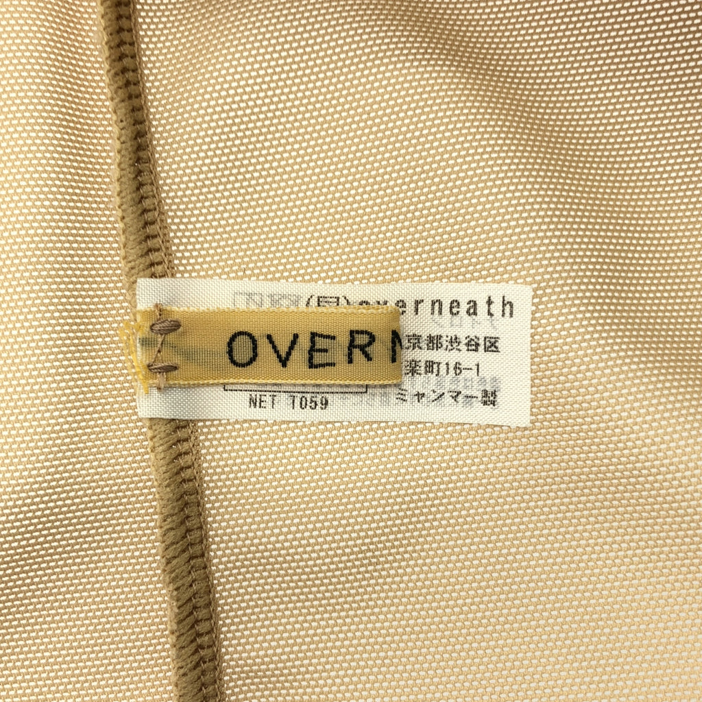 OVERNEATH | 薄紗圓領T卹 | S碼 | 女款