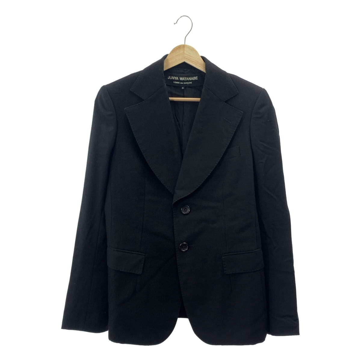 JUNYA WATANABE COMME des GARÇONS / Junya Watanabe | 2006 秋冬 | 羊毛雙排扣西裝外套 | S碼 | 黑色 | 女款