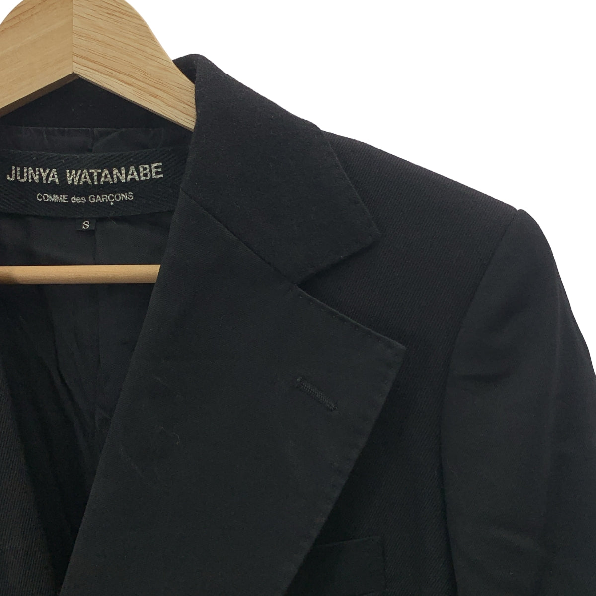 JUNYA WATANABE COMME des GARÇONS / Junya Watanabe | 2006 秋冬 | 羊毛雙排扣西裝外套 | S碼 | 黑色 | 女款