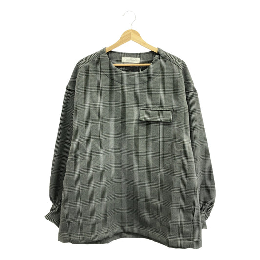 [New] prasthana / Prasthana | balloon sleeve P/O shirt | M | Gray | Men's