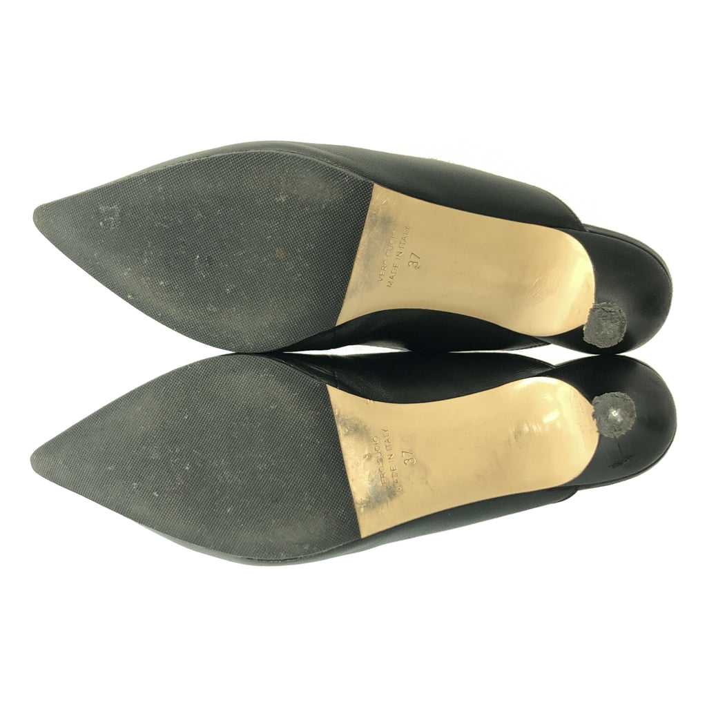 NEBULONI E / 네브로니 | 리본 스트랩 포인티드 투 뮬 샌들 | 37 | 여성