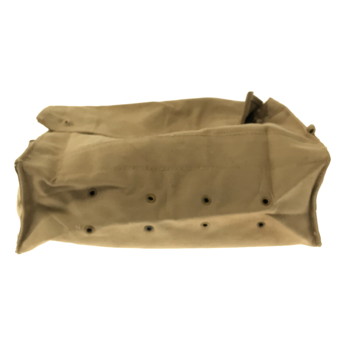 British Army / イギリス軍 | 1940s | 40s VINTAGE WWⅡ キャンバス ガスマスク ミリタリー ショルダー バック | ベージュ | メンズ