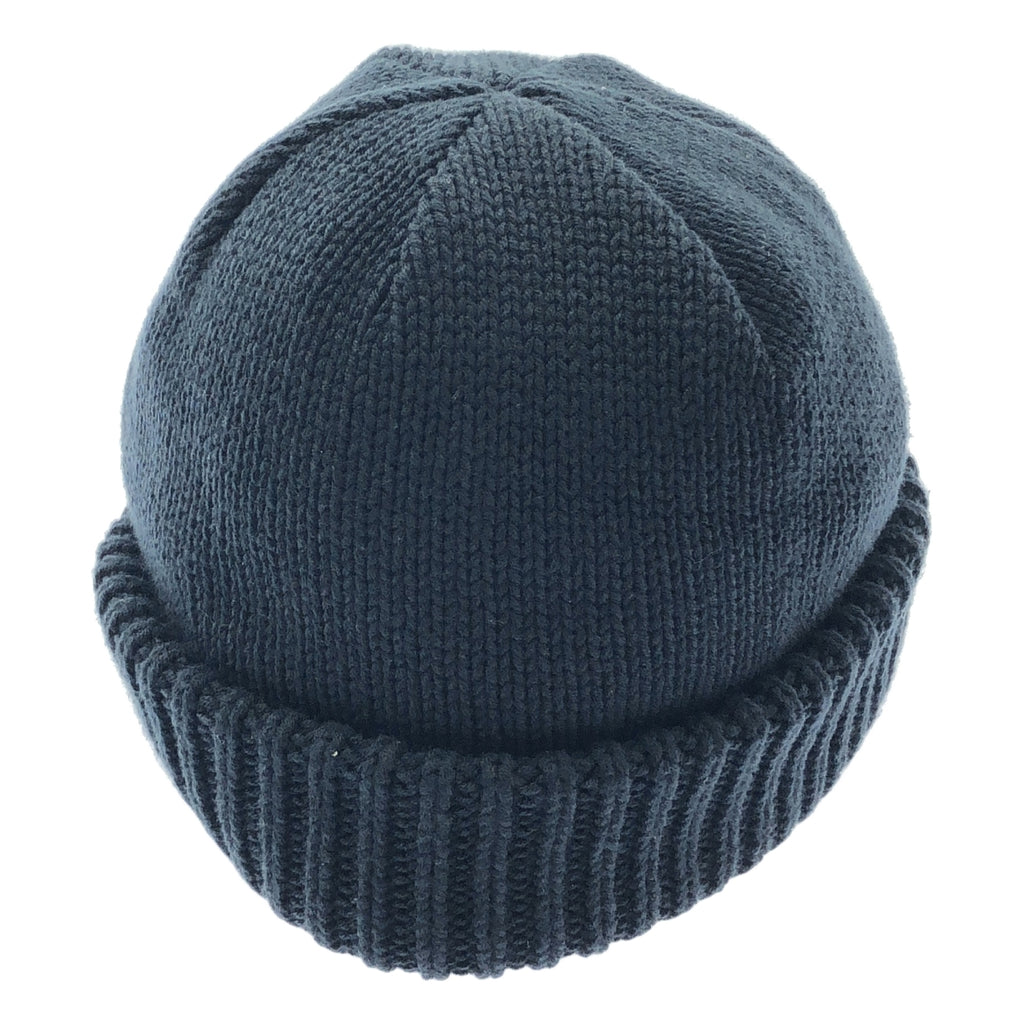 Crepuscule / クレプスキュール | 2024SS | KNIT CAP コットン ニットキャップ ビーニー | F | ブラック | メンズ