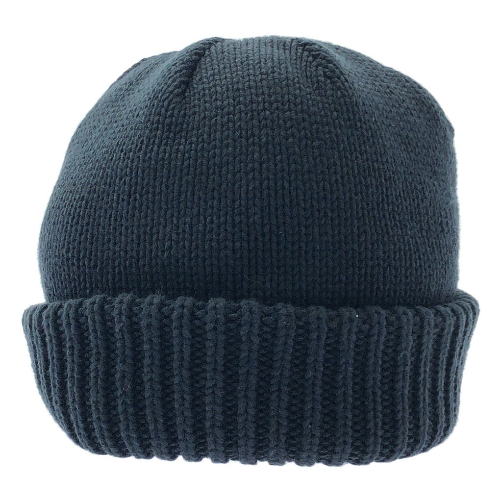 Crepuscule / クレプスキュール | 2024SS | KNIT CAP コットン ニットキャップ ビーニー | F | ブラック | メンズ