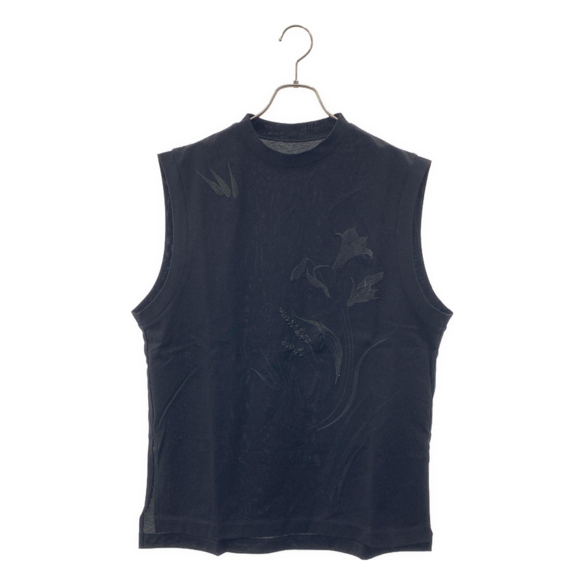 Mame Kurogouchi / マメクロゴウチ | Suvin Cotton Jersey Emboridery Top コットン 刺しゅう ノースリーブ トップス | 1 | レディース