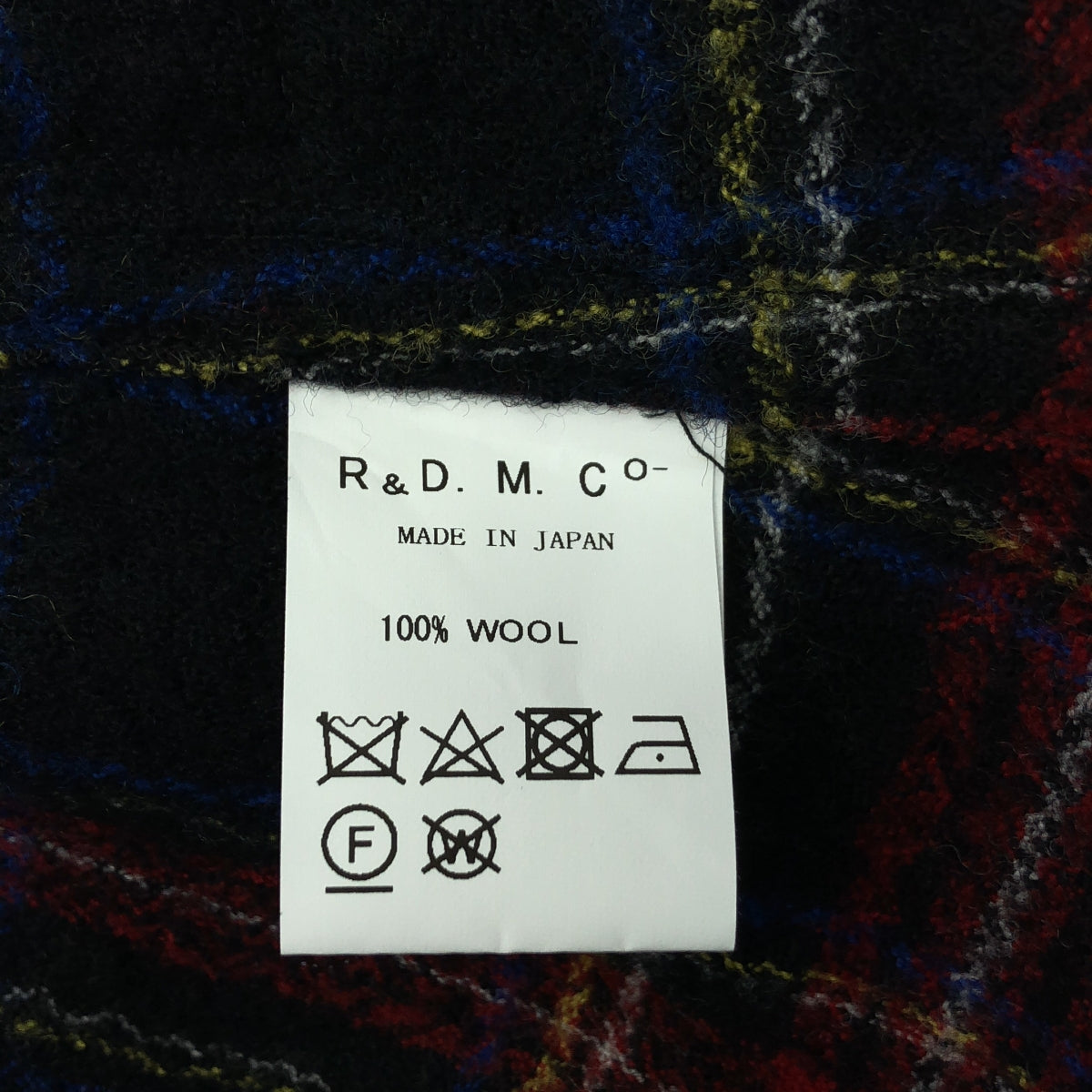 R &amp; DMCo- / Old Man's Tailor | 羊毛格紋口袋洋裝 | S | 女款