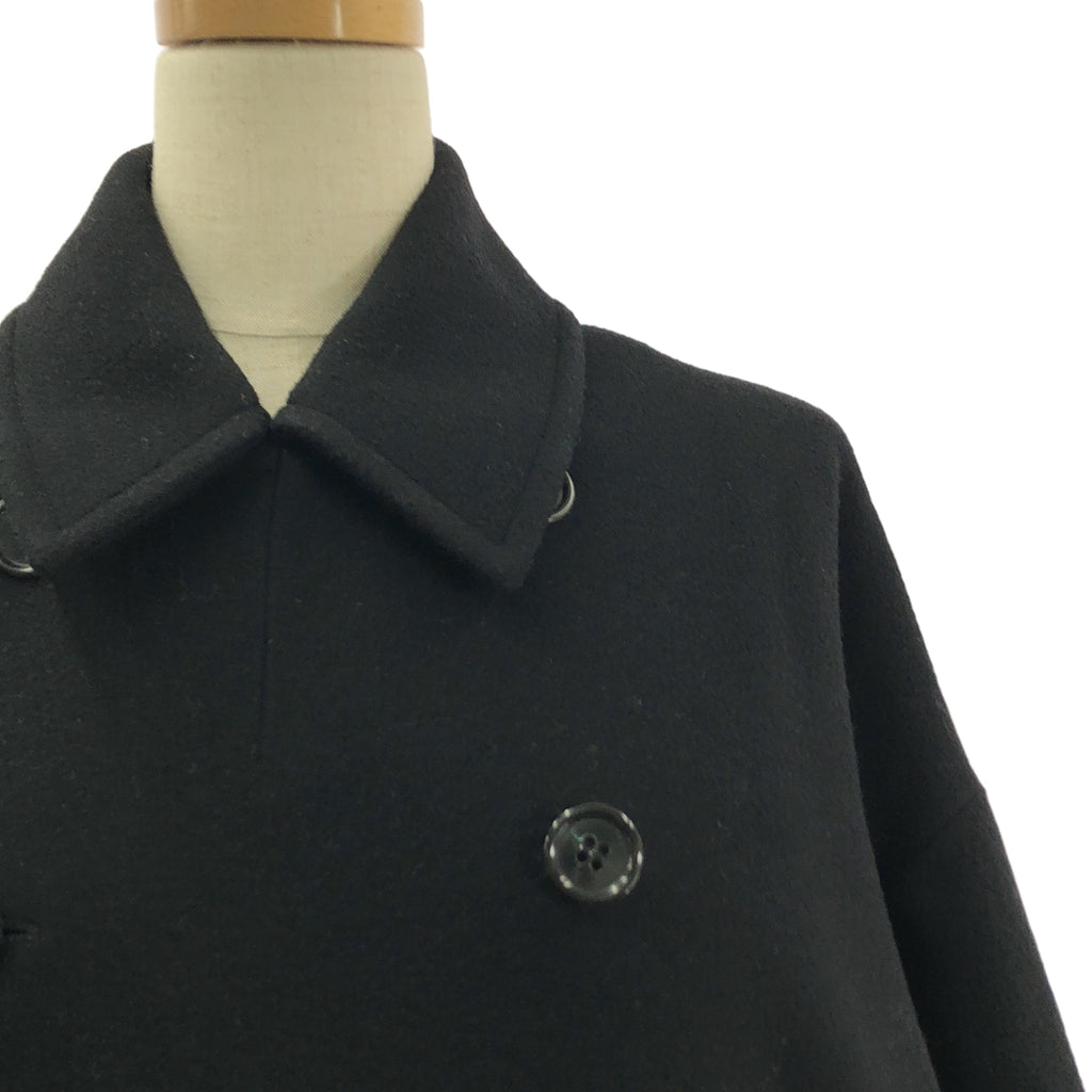 noir kei ninomiya | 2024 秋冬 | 羊毛超大雙排扣大衣 / 全襯裡 | S 碼 | 女款