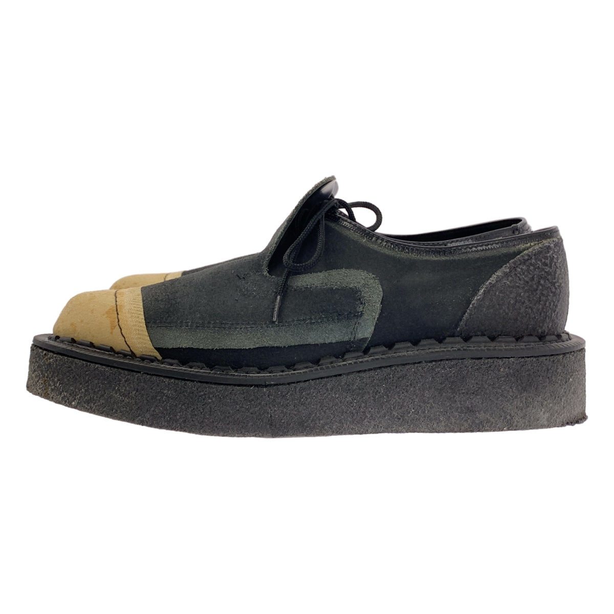 COMME des GARCONS / コムデギャルソン | × GEORGE COX インサイドアウト スエードレザー クレープソール シューズ | 4 | レディース