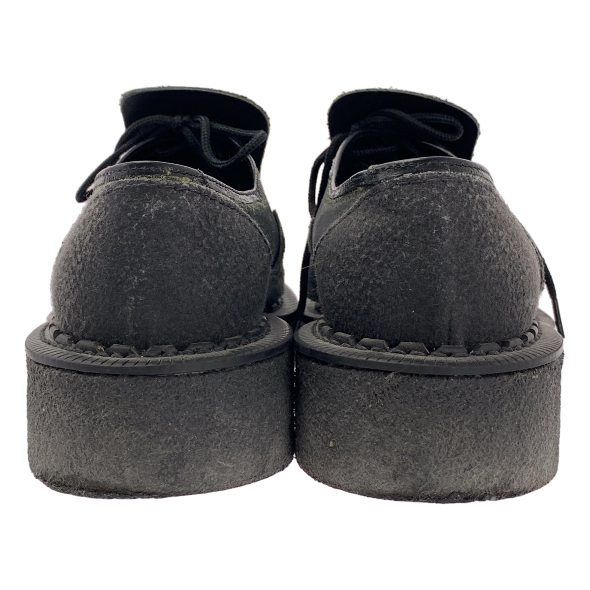 COMME des GARCONS / コムデギャルソン | × GEORGE COX インサイドアウト スエードレザー クレープソール シューズ | 4 | レディース
