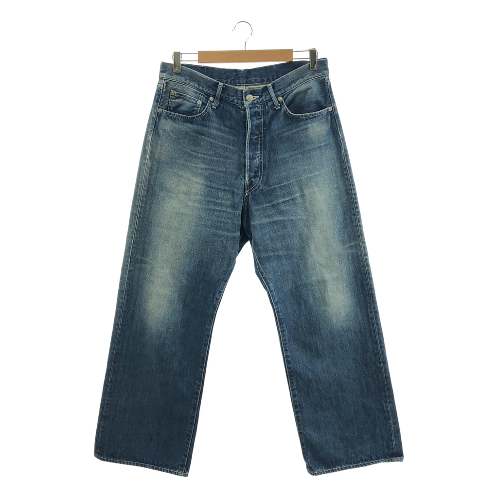 Graphpaper / 그래프 페이퍼 | 2023SS | SELVAGE DENIM FIVE POCKET WIDE STRAIGHT PANTS 데님 팬츠 | 2 |