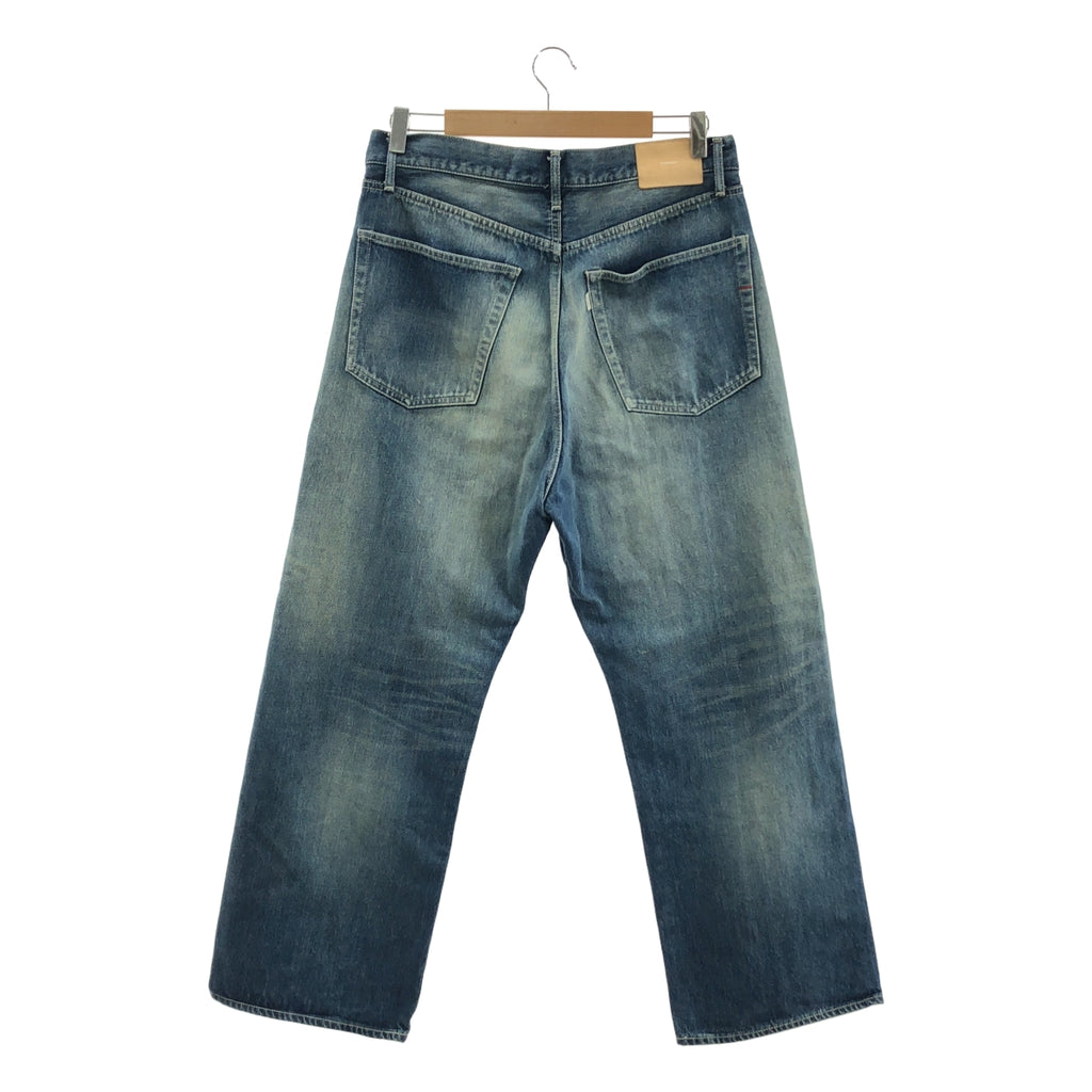 Graphpaper / 그래프 페이퍼 | 2023SS | SELVAGE DENIM FIVE POCKET WIDE STRAIGHT PANTS 데님 팬츠 | 2 |