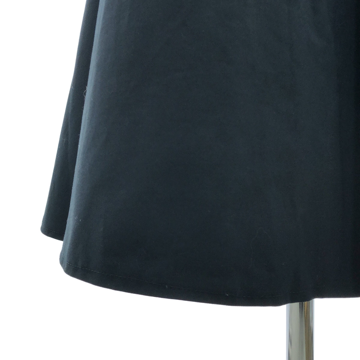 PATOU / 파투 | Canvas Pleated Maxi Skirt 코튼 맥시 롱 스커트 | 36 |