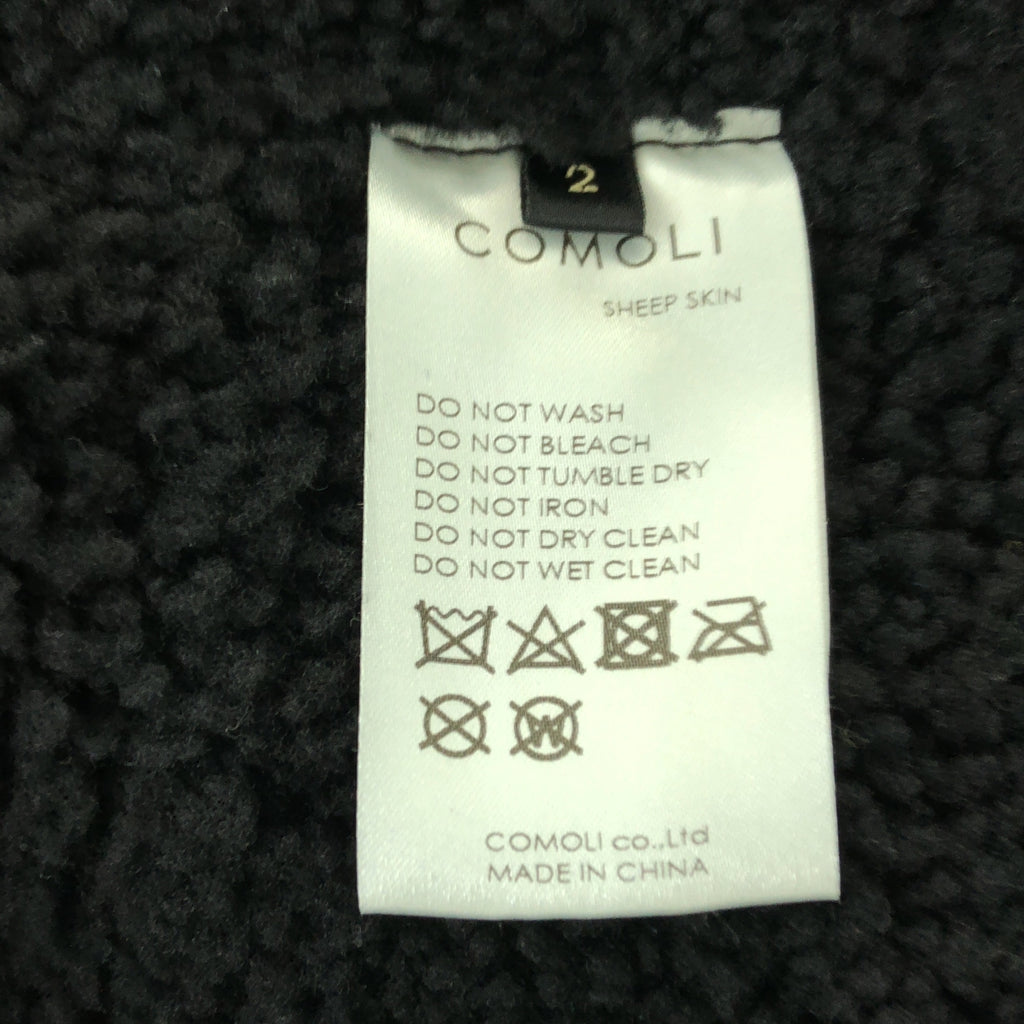 COMOLI / コモリ | Sheepskin Flight Jacket / シープスキンムートンフライトジャケット / N03-04009 | 2 | メンズ