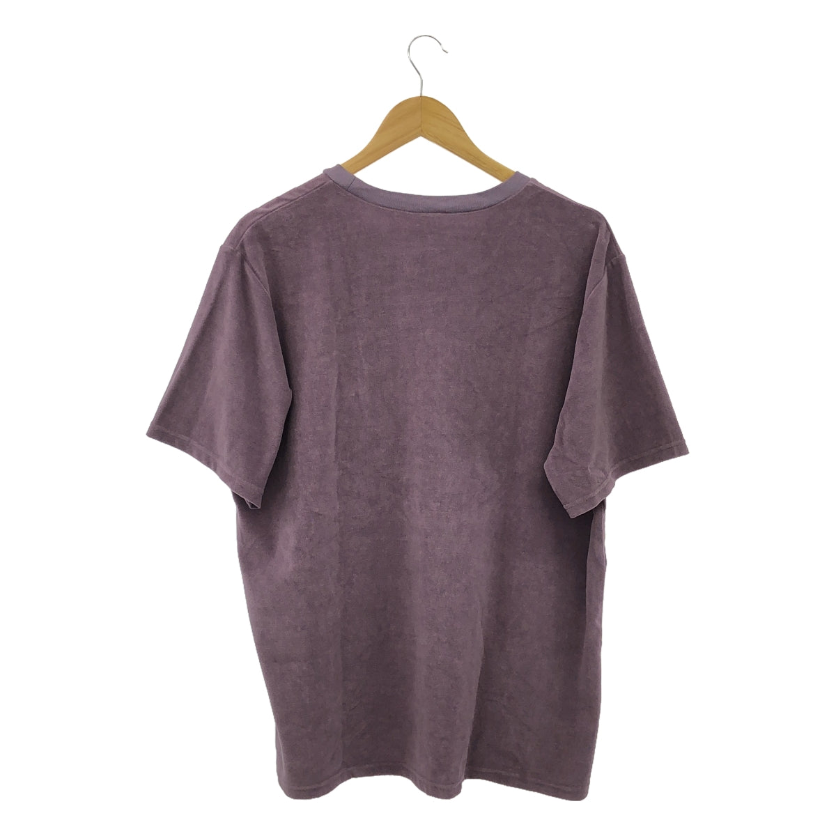 South2West8 S2W8 / サウスツーウエストエイト | S/S Round Pocket Tee - C/PE Pile / ポケットTシャツ カットソー | S | LAVENDER | メンズ