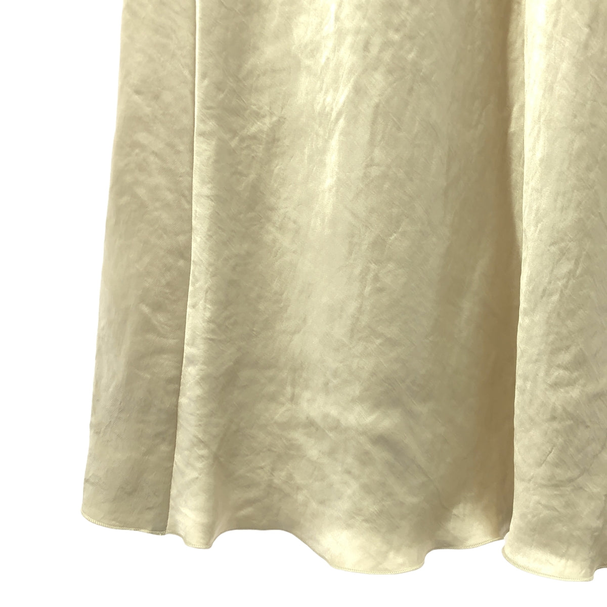 海灘 / 海灘 | 2024秋冬 | R'IAM 緞面半身裙 | 34 |白色 |女性的