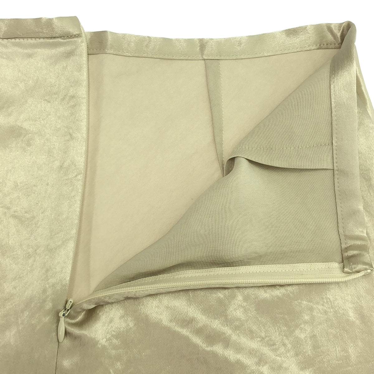 海灘 / 海灘 | 2024秋冬 | R'IAM 緞面半身裙 | 34 |白色 |女性的