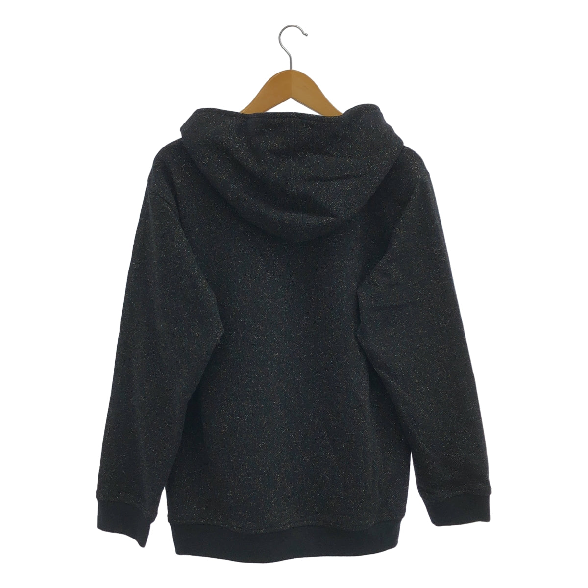 MASU / エムエーエスユー | TWINKLE SWEAT HOODIE コットン フーデッドパーカー | 46 | ブラック | メンズ