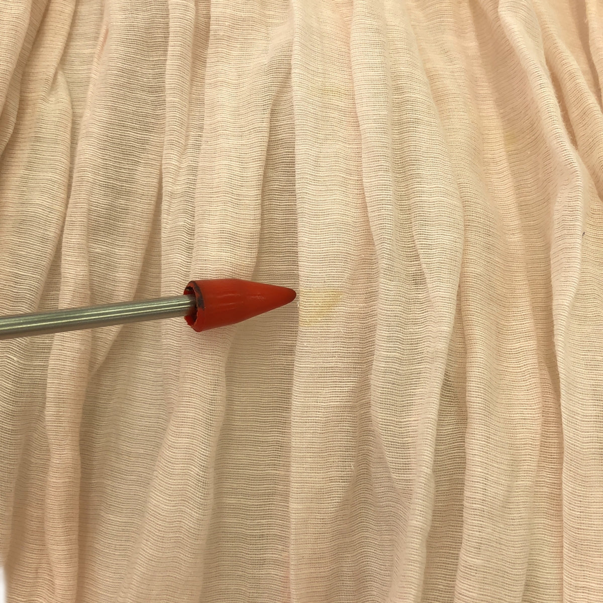 R&D.M.Co / オールドマンズテーラー | コットンシルクリネン ギャザースカート | ピンク | レディース