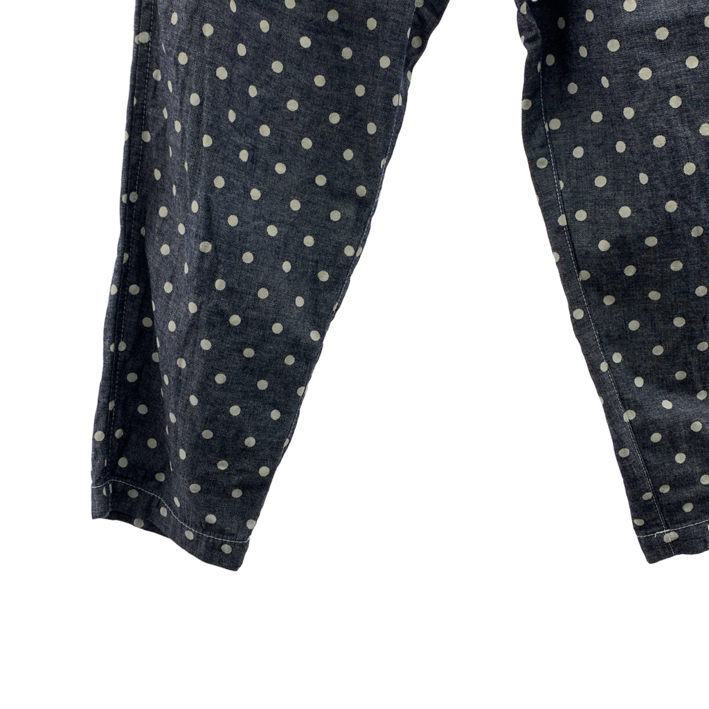 COMME des GARÇONS | 經編布料2013 春夏 |棉質內翻圓點錐形褲| SHOPBOP尺寸 M |