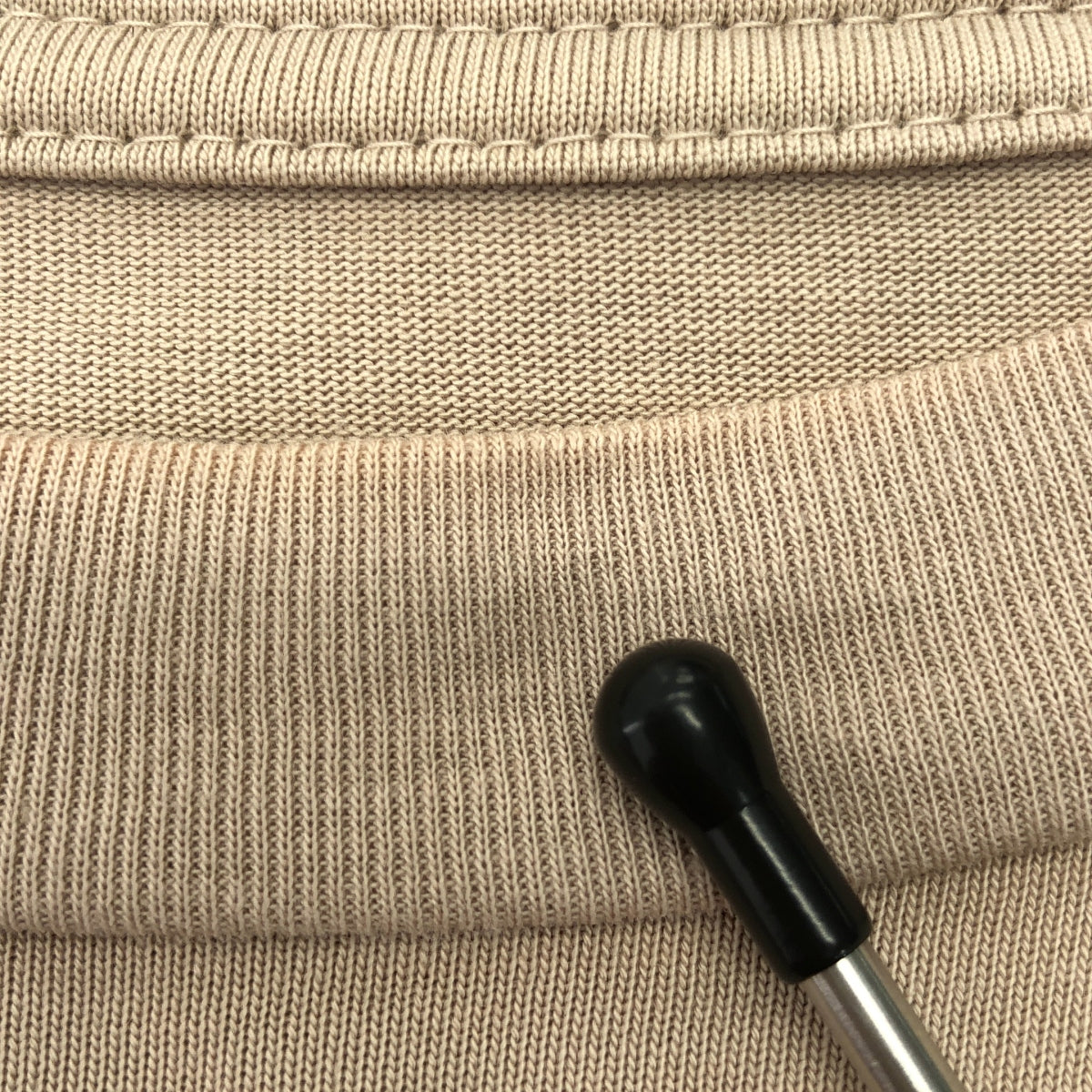 N.HOOLYWOOD / 엔 할리우드 | 2022SS | COMPILE LINE LONG SLEEVE T-SHIRT 컴파일 라인 코튼 긴팔 T셔츠 | 40 | 베이지 | 남성