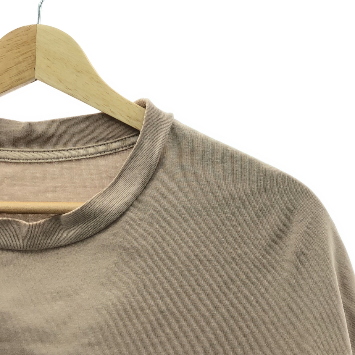 N.HOOLYWOOD / 엔 할리우드 | 2022SS | COMPILE LINE LONG SLEEVE T-SHIRT 컴파일 라인 코튼 긴팔 T셔츠 | 40 | 베이지 | 남성