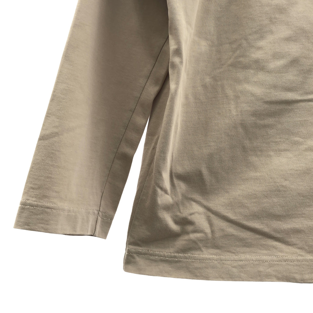 N.HOOLYWOOD / エヌハリウッド | 2022SS | COMPILE LINE LONG SLEEVE T-SHIRT コンパイルライン コットン 長袖 Tシャツ | 40 | ベージュ | メンズ